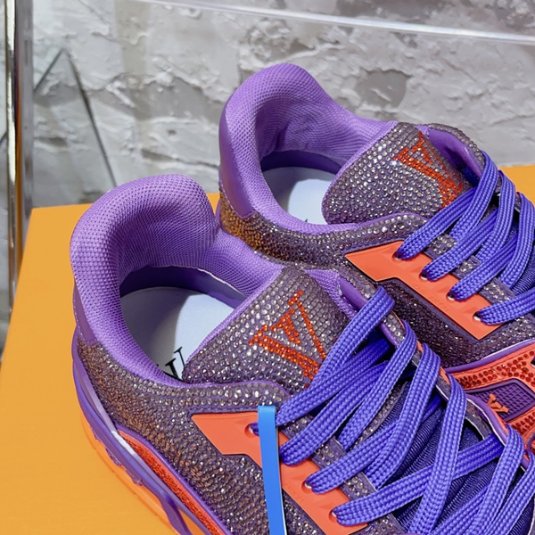 ルイヴィトン靴角部分ディテール